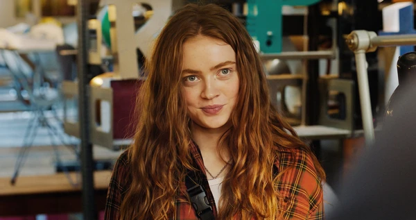 Female character with long hair in "A Sacrifice".